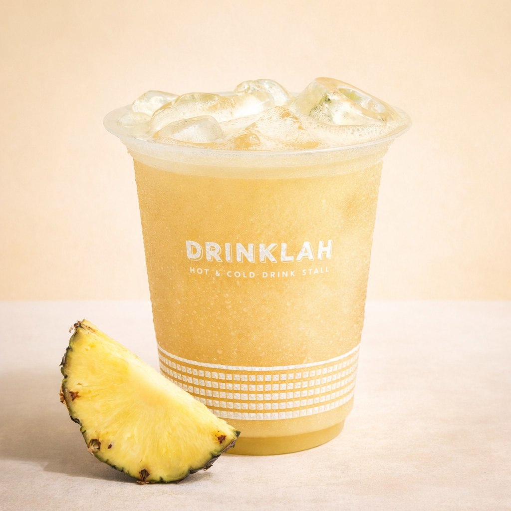 Ah Lian Sour (Cold Shaken Pineapple Yakult)