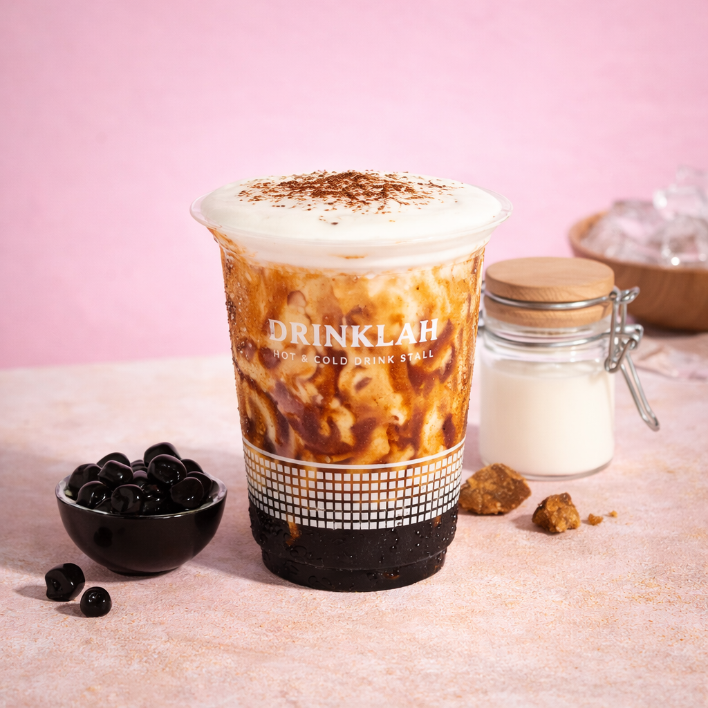 Fresh Milk Boba Macchiato